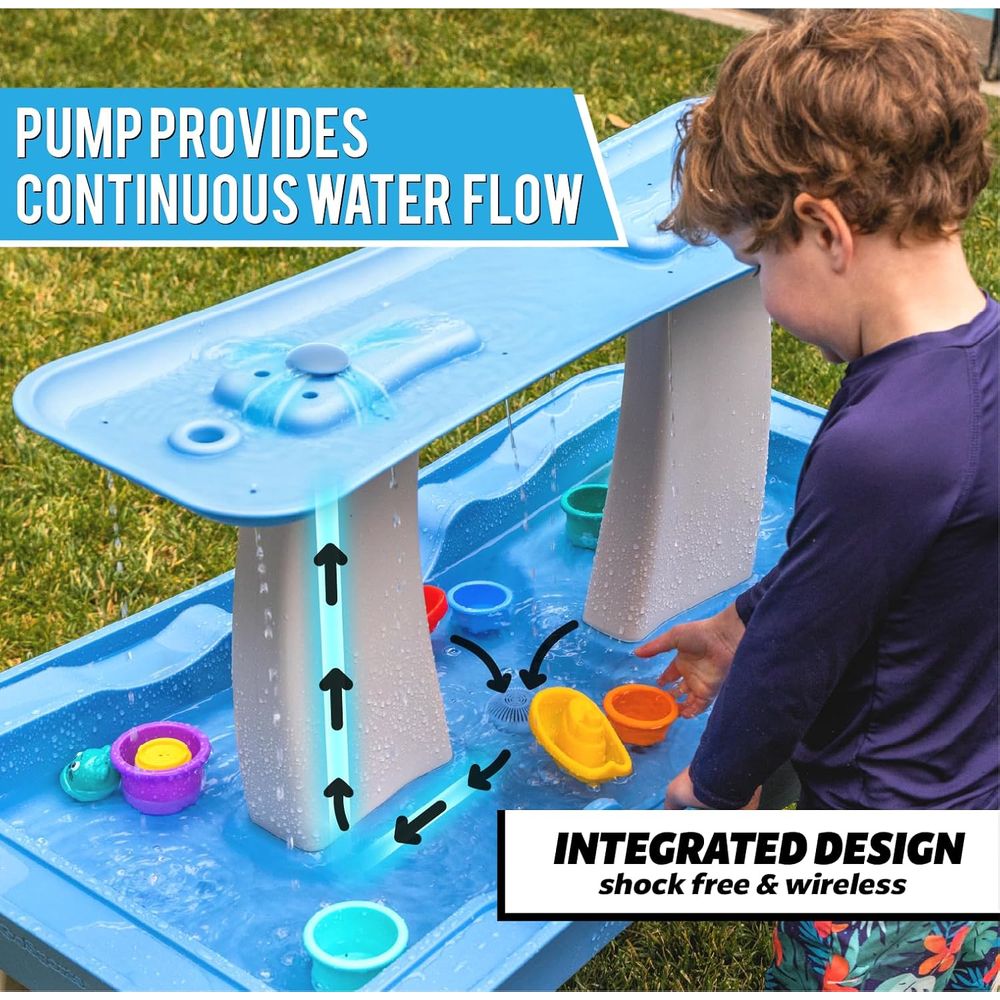 GoSports Water Table With Pump - Kids Outdoor Water Play Table ulasan dan harga