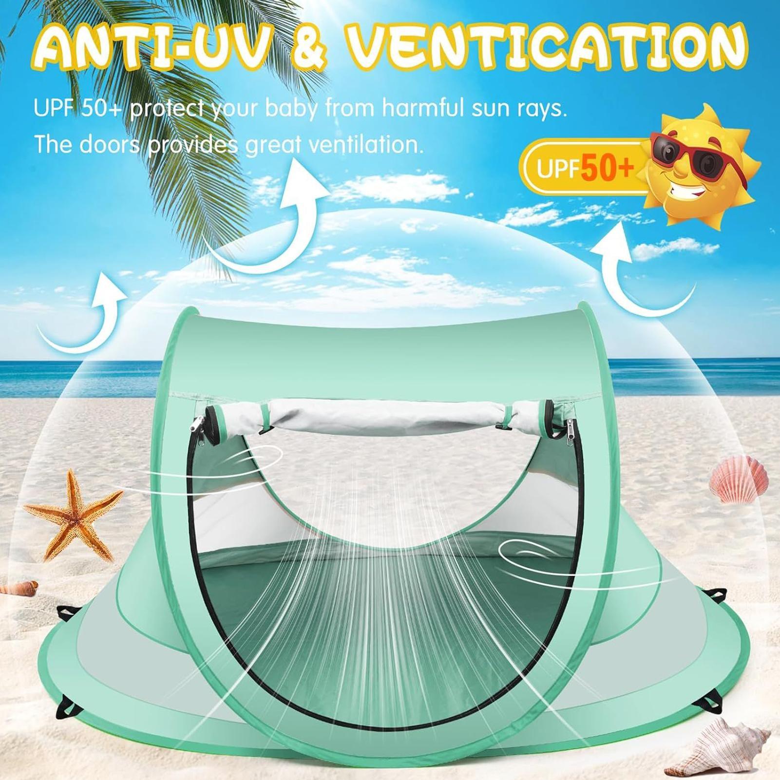 Kids Beach Tent UPF 50 Childre - Kids Outdoor Grill ulasan dan harga