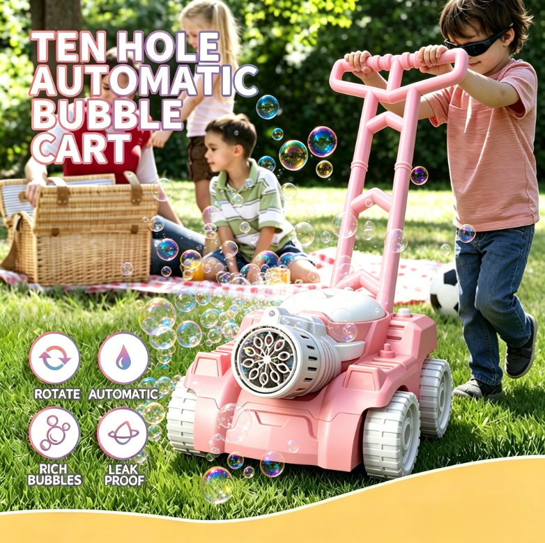 1Pc Bubble Lawn Mower, kids pu - Kids Outdoor Lawn Mower ulasan dan harga