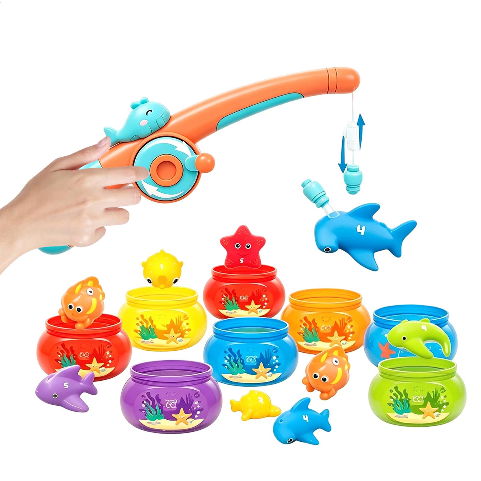 Kids Fishing Game Color Learni - Kids Outdoor Water Play Table ulasan dan harga