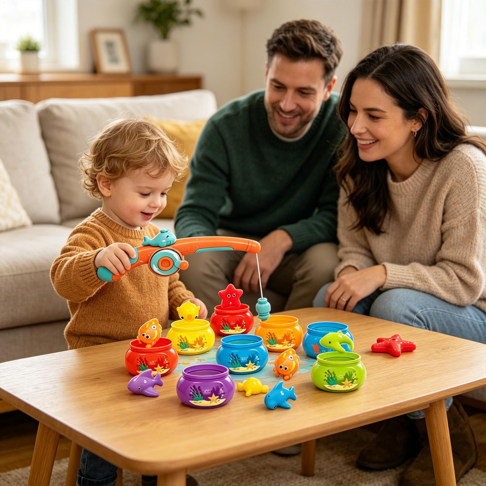 Kids Fishing Game Color Learni - Kids Outdoor Water Play Table ulasan dan harga