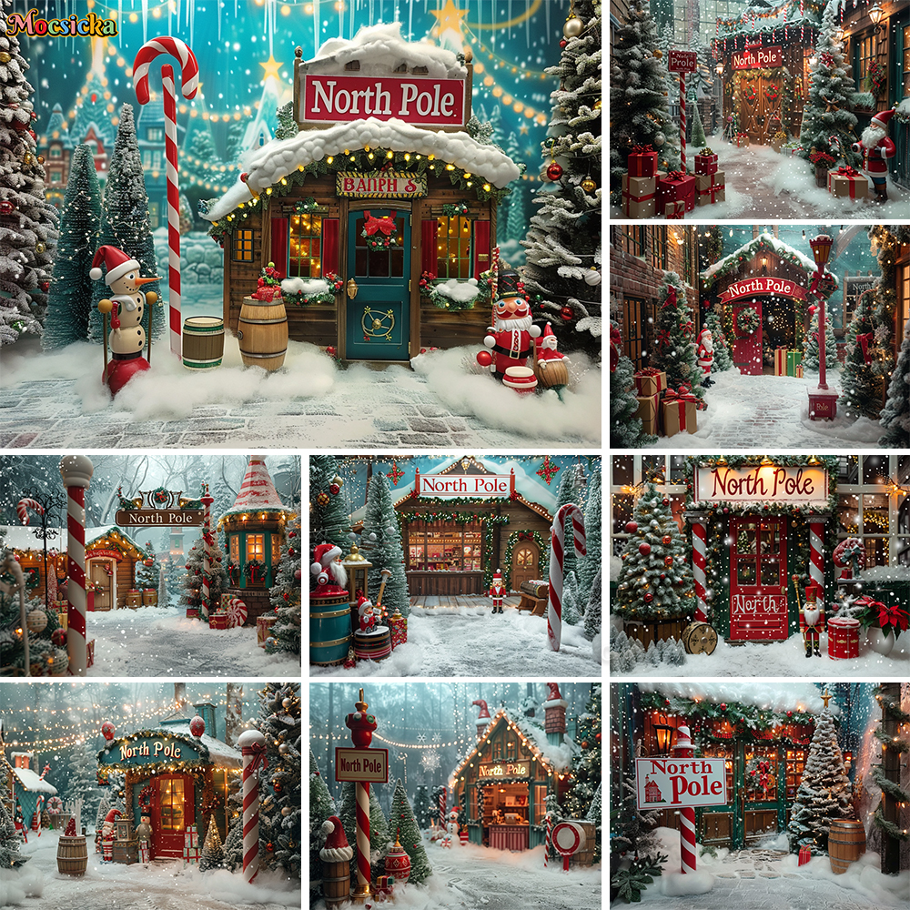 Christmas Photography Backgrou - Kids Outdoor Xmas Gifts ulasan dan harga