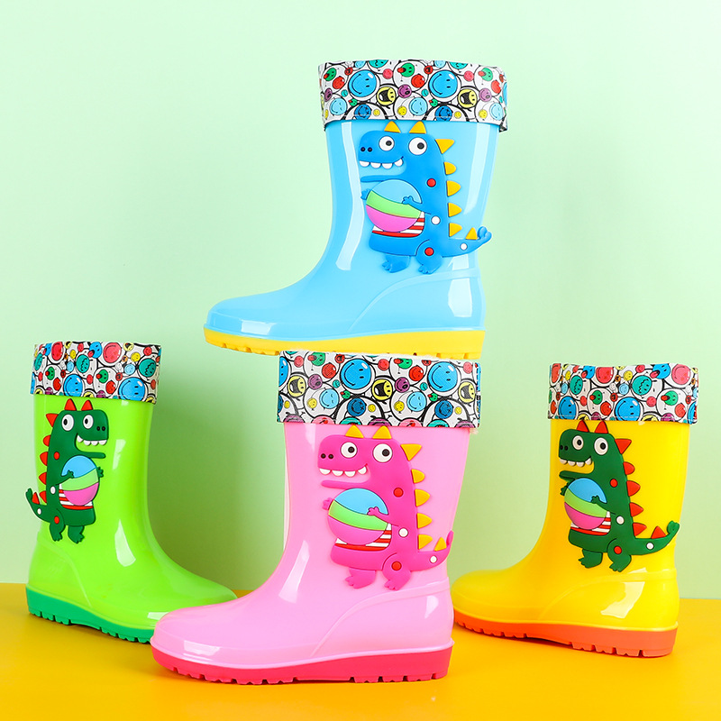 Kids Dinosaur Rain Boots Child - Kids Outdoor Water Play ulasan dan harga