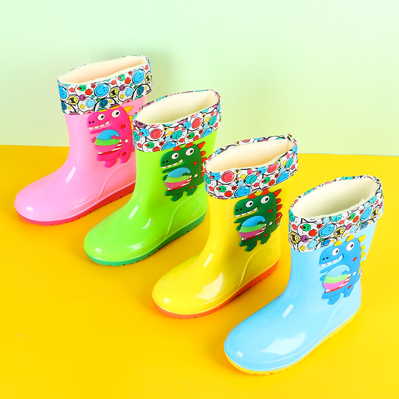 Kids Dinosaur Rain Boots Child - Kids Outdoor Water Play ulasan dan harga