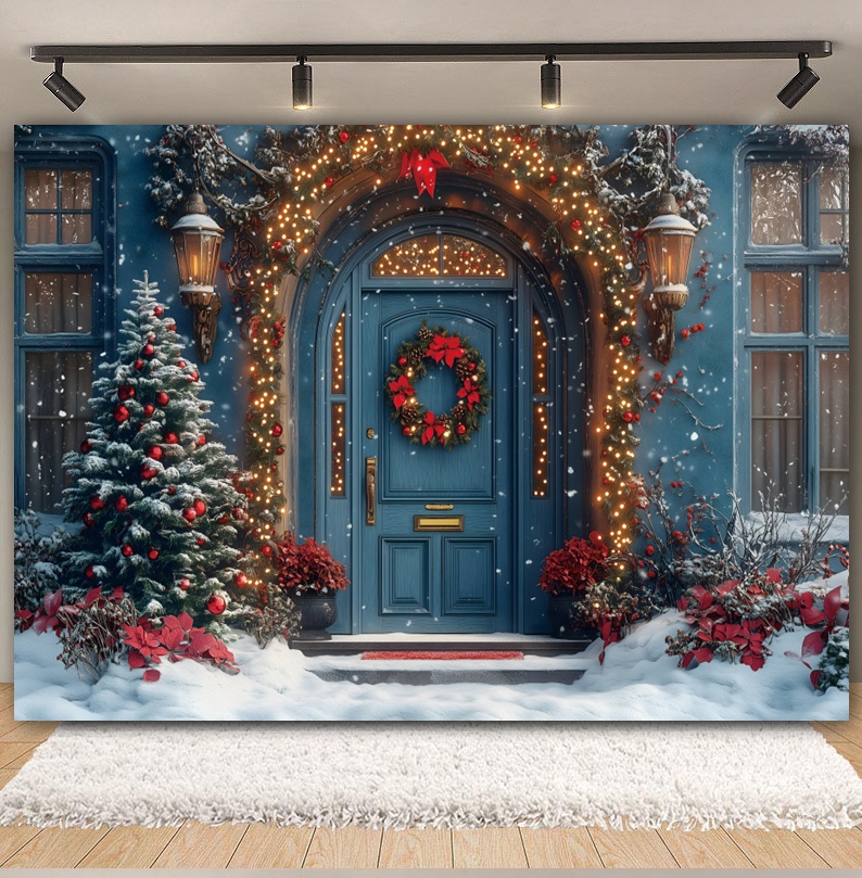 Christmas Backdrop for Photogr - Kids Outdoor Xmas Gifts ulasan dan harga