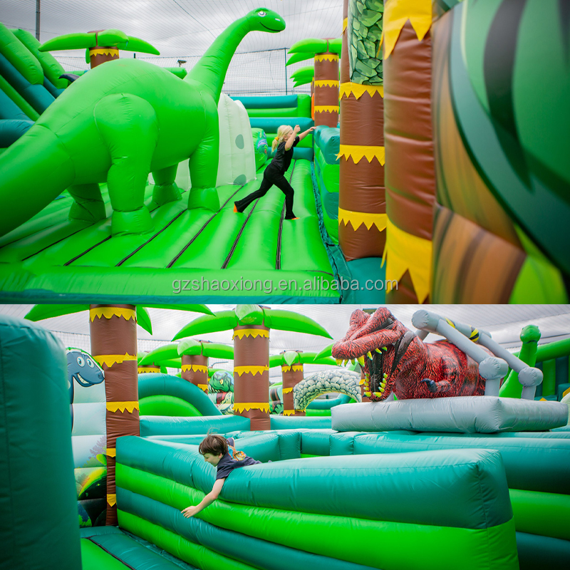 Adventure Inflatable Park Larg - Kids Outdoor Adventure Park ulasan dan harga
