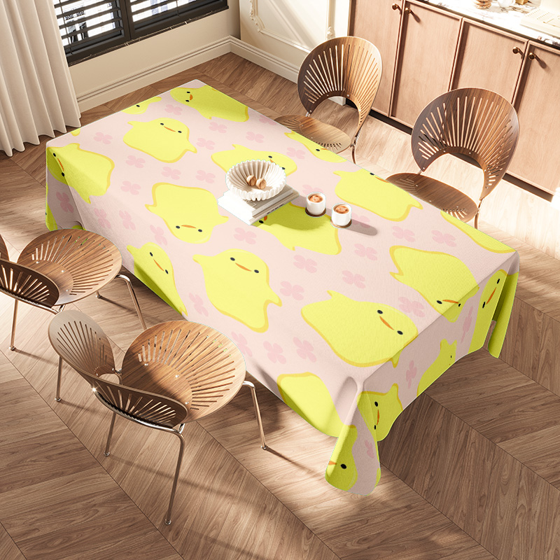 Cute Cartoon Chicken Tableclot - Kids Outdoor Dining Set ulasan dan harga