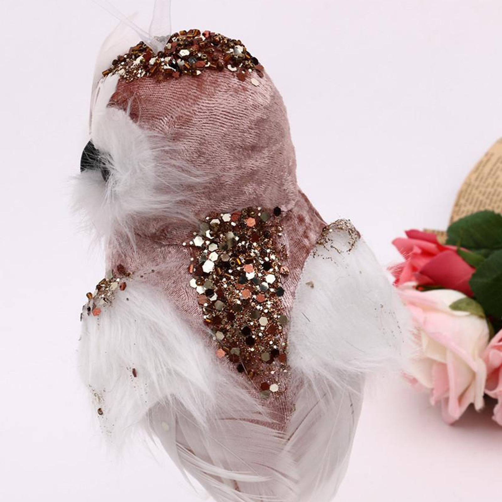 Feathered Owl Sculpture Model  - Kids Outdoor Fairy Garden ulasan dan harga