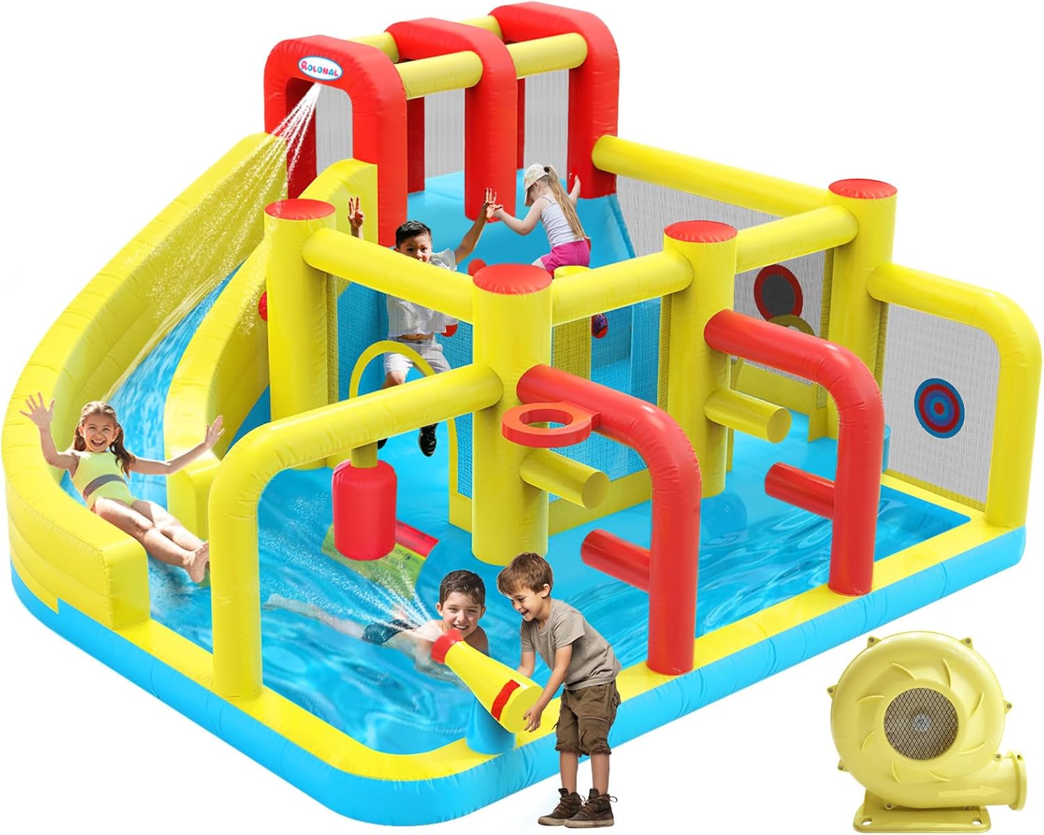 Kids Inflatable Water Slide Bo - Kids Outdoor Water Slide ulasan dan harga