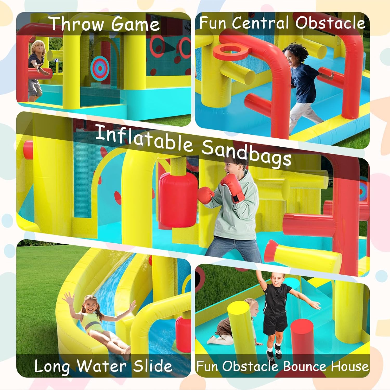 Kids Inflatable Water Slide Bo - Kids Outdoor Water Slide ulasan dan harga