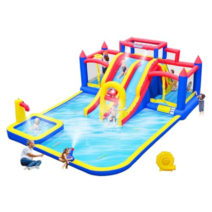 Outdoor large inflatable water - Kids Outdoor Water Slide ulasan dan harga