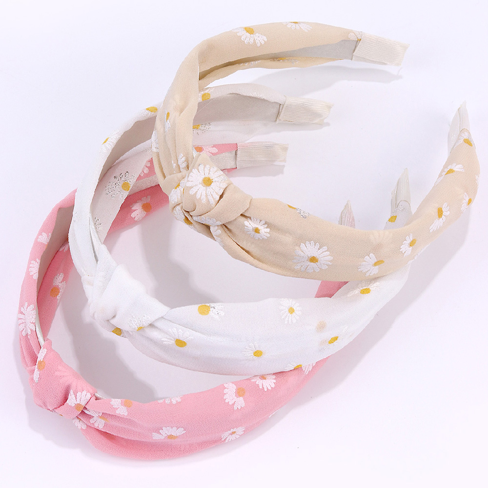 3pcs/set Daisy Pattern Headban - Kids Outdoor Activity Set ulasan dan harga