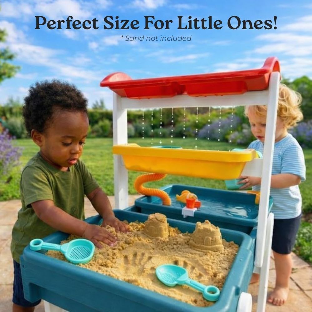 Little Acorn, Water Table or T - Kids Outdoor Water Play Table ulasan dan harga