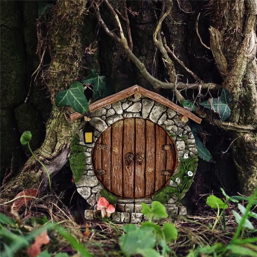 Engraved Design Wooden Miniatu - Kids Outdoor Fairy Garden ulasan dan harga
