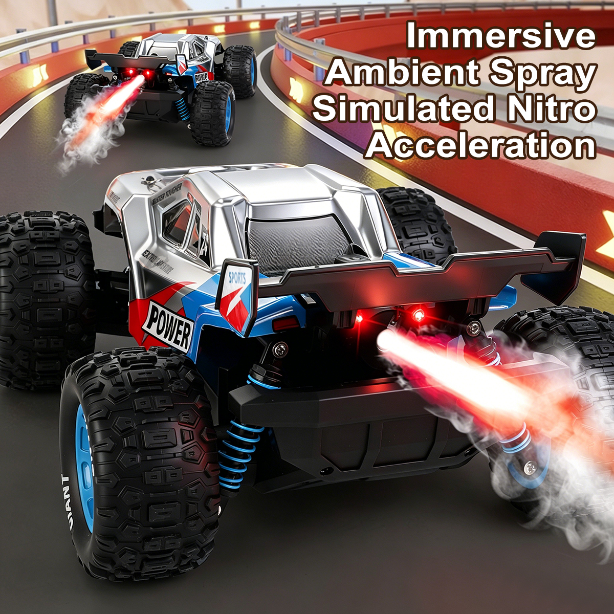 New 1:16 Spray RC Cars Buggy T - Kids Outdoor Xmas Gifts ulasan dan harga