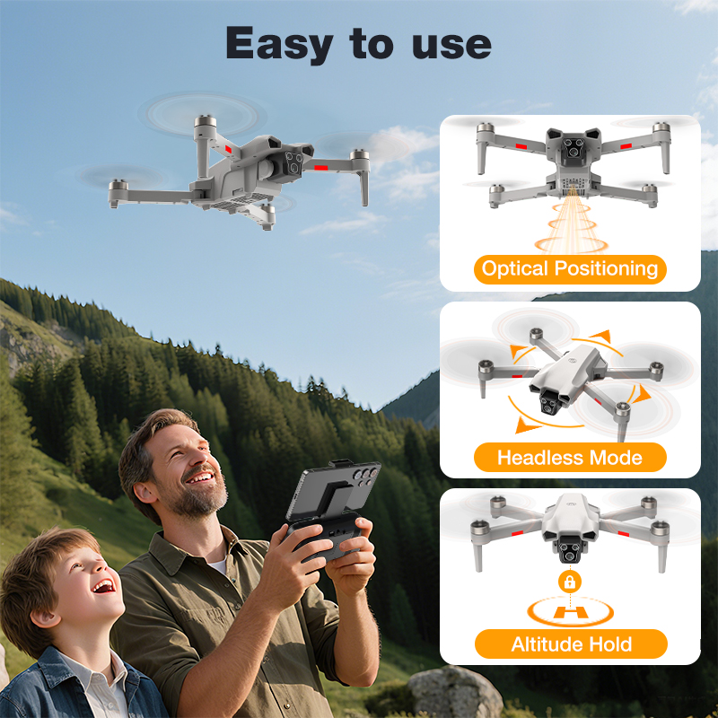 NEW Hot L017 Pro Drone Brushle - Kids Outdoor Exercise Equipment ulasan dan harga