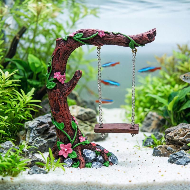 Miniature Fairy Garden Swing S - Kids Outdoor Fairy Garden ulasan dan harga