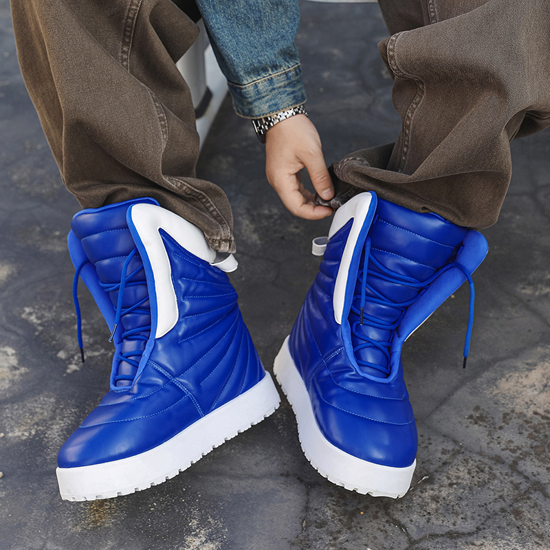 men boots 2025 New Winter Slip - Kids Outdoor Shoes ulasan dan harga