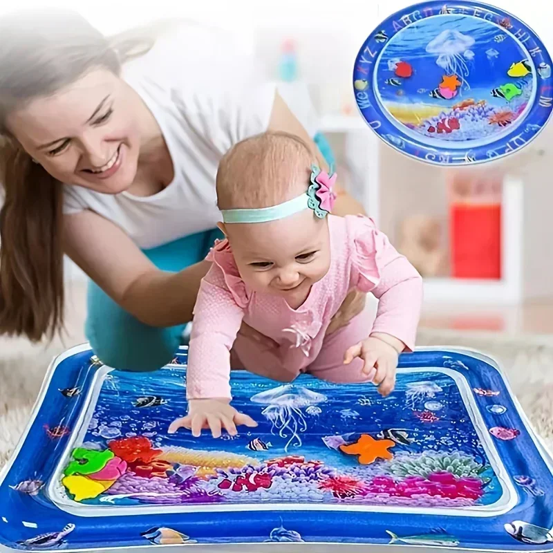 Baby Water Play Mat PVC Inflat - Kids Outdoor Water Play Table ulasan dan harga