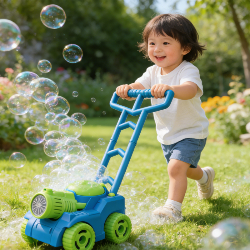 Children Bubble Lawn Mower Pus - Kids Outdoor Lawn Mower ulasan dan harga