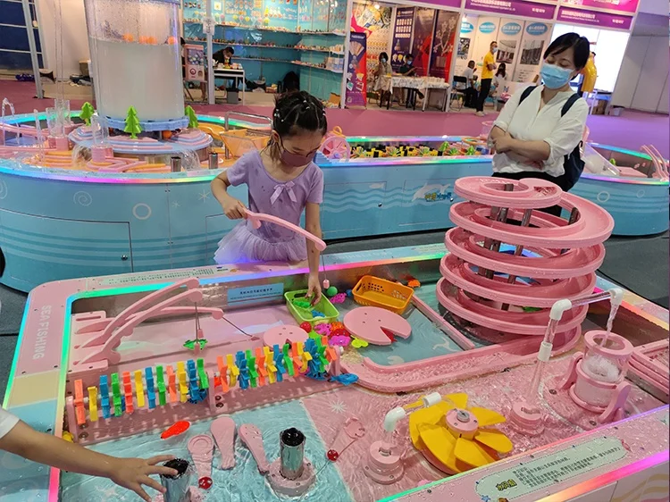 Bonhong Top Quality Amusement  - Kids Outdoor Water Play Table ulasan dan harga